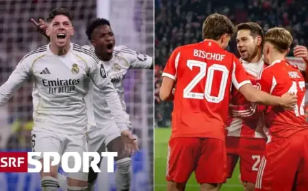 Champions League: Real Hosts Bayern in Quarterfinal Classic Encounter