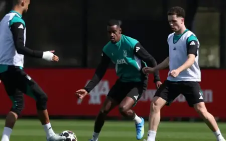 Liverpool Gears Up for PSG Clash in Champions League Training Sessions