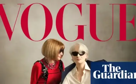 Anna Wintour Features Hollywood Lookalike Meryl Streep on Vogue Cover
