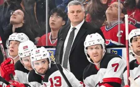 Devils Coach and Players Accept Responsibility for Fitzgerald’s Dismissal as GM