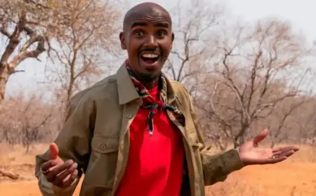 Mo Farah Reveals Big Changes for South Africa Series of I’m A Celeb