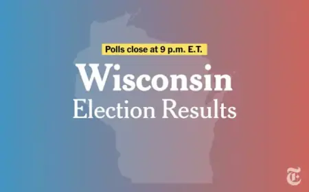 Live Results of Wisconsin’s 2026 Spring Elections