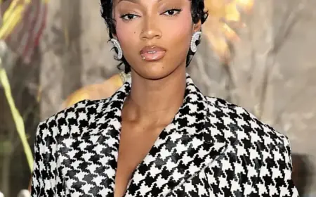 Angel Reese Embraces Atlanta Dream Era in Black-and-White Houndstooth Skirt Set