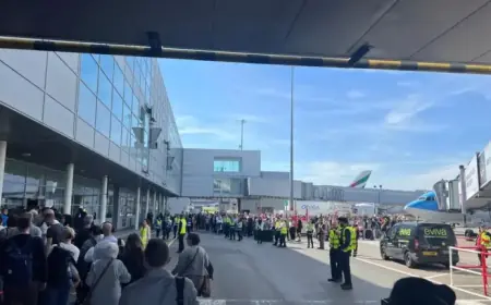 North Terminal Incident Triggers Birmingham Airport Evacuation Live Updates