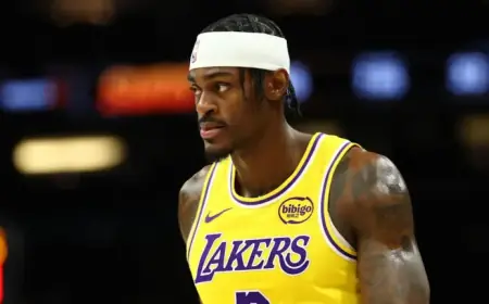 Jarred Vanderbilt’s Status Finalized for Lakers vs. Mavericks Clash