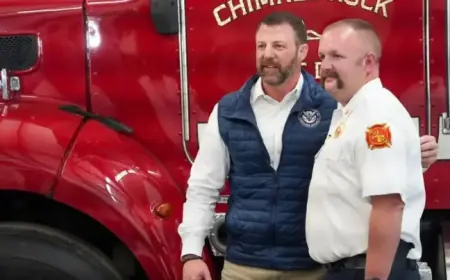 DHS Chief Mullin Visits Helene-Stricken Town, Vows FEMA Reforms