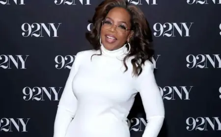 Oprah Winfrey Dazzles with a Bold Y2K Hair Transformation