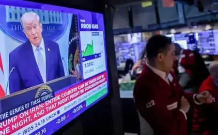 Oil Plummets, Stock Futures Rise Following Trump’s Ceasefire Announcement