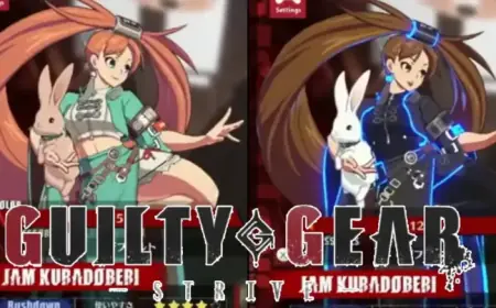 Guilty Gear Strive Unveils Jam Kuradoberi’s Alternate Colors With Bunny Companion