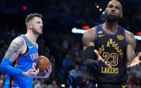 Thunder vs. Lakers: TV Channel, Time, NBA Schedule & Injury Updates