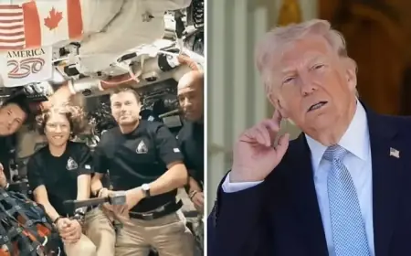 Artemis II Astronauts Quietly Ignore Trump, Creating Viral Buzz