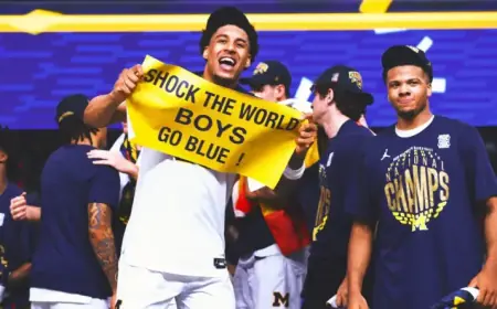 Michigan Crowned Final No. 1 in AP Top 25 for 2025-2026