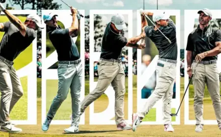 Rory McIlroy Highlights Top 5 Shots from 2025 Masters