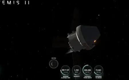 Track the Current Locations of Artemis II Astronauts with This Mission Tracker