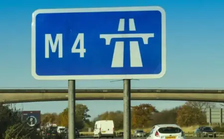 “TV Star Faces Driving Ban After M4 Speeding Incident”