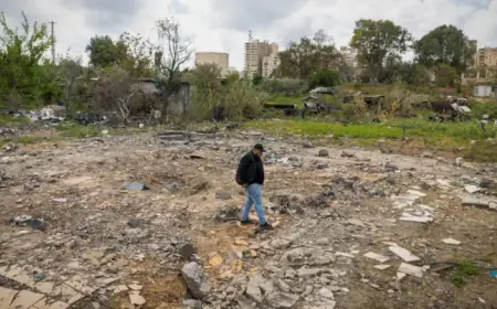 Lebanese Man Searches Bombed Home for Slain Family’s Mementos