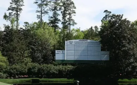 Live Updates: Masters 2026 Par 3 Contest and Round 1 Tee Times