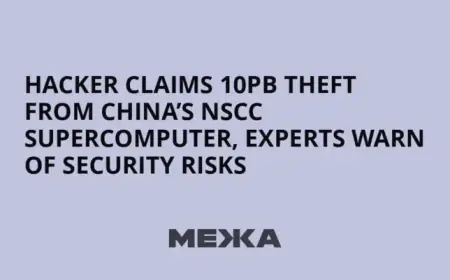 Hacker Steals 10PB from China NSCC Supercomputer, Experts Highlight Security Risks
