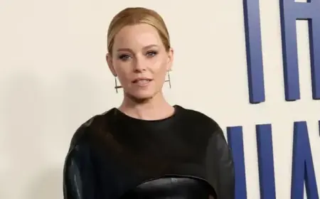 Elizabeth Banks Stuns in Leather at ‘The Miniature Wife’ Premiere; Talks Elle Fanning