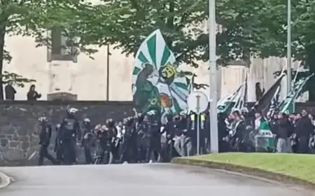 Thousands of Betis Fans Arrive at Braga Stadium: Watch the Video