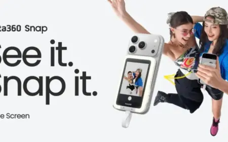 Insta360 Unveils Snap Monitor, Adopting Rear iPhone Screen Trend