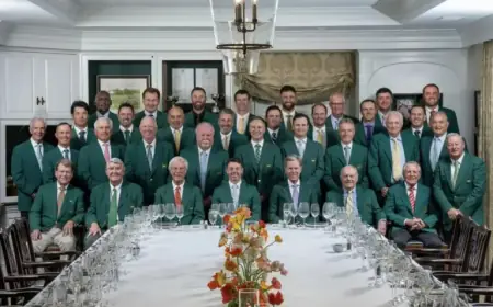 Tiger Woods, Phil Mickelson Absent from Annual Masters Champions Dinner