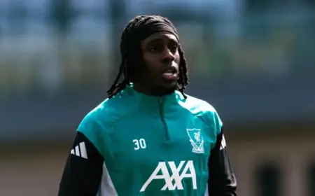 Liverpool Announces Starting Line-up Against Paris Saint-Germain