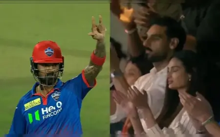 Athiya Shetty Applauds KL Rahul’s Impressive 50 in DC vs GT Clash
