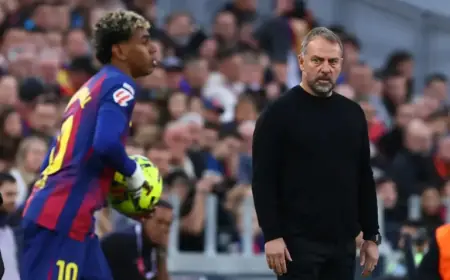 Barcelona’s Flick Champions Teen Lamine Yamal Amid Criticism