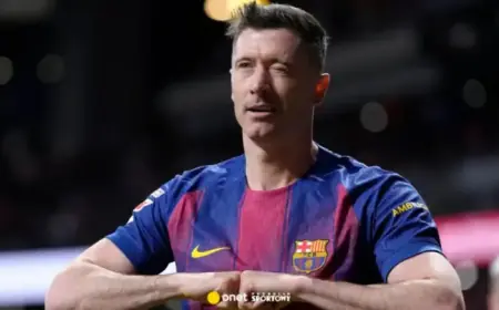 Lewandowski’s Agent Arrives in Barcelona to Negotiate Two Key Issues