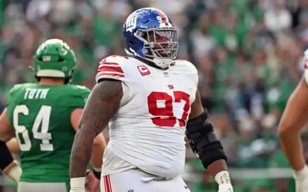 Dexter Lawrence II Highlights NFL Contract Dispute Trends