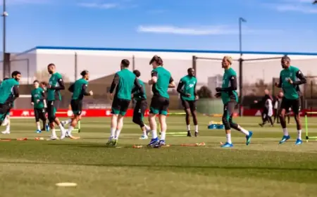 Liverpool Announces 21-Man Squad for UCL Clash Against Paris Saint-Germain