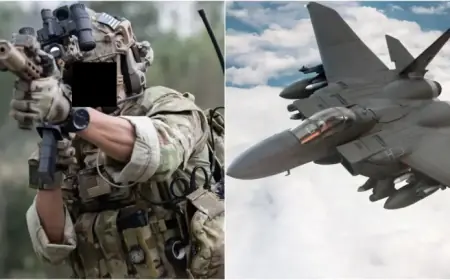 Downed F-15 WSO Waves Underwear to Signal Rescue Team