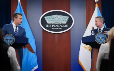 Hegseth and Caine Offer Diverging Views on Iran Ceasefire