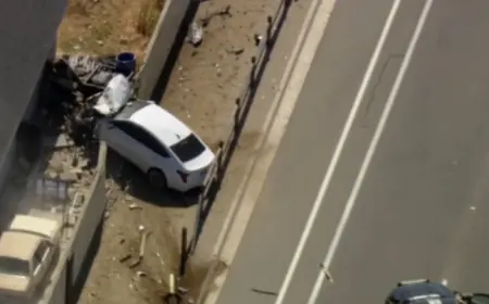 Armed Suspect Sparks Riverside County Chase, Barricades at Key Intersection