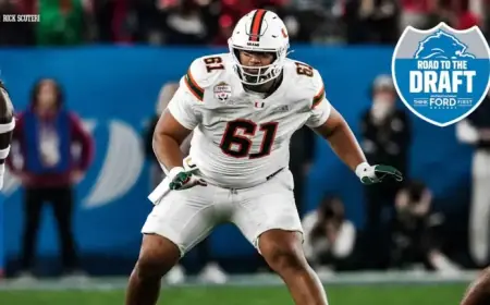 Top 5 Tackles for Detroit Lions in 2026 NFL Draft Preview