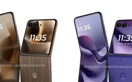 Motorola Razr Ultra Leaks Reveals Wood-Grain and Purple-Blue Options