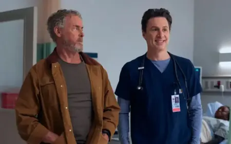John C. McGinley Discusses Dr. Cox Shocker, Season 1 Finale & Season 2