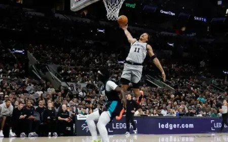 San Antonio Spurs Face Portland Trail Blazers in Basketball Showdown