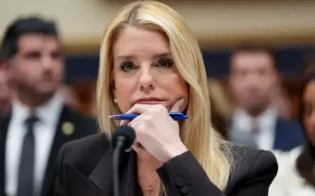 Bondi Declines House Deposition Next Week in Epstein Investigation