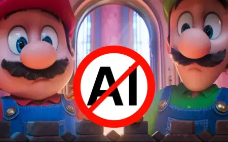 “Super Mario Galaxy Movie Warns Against Use in AI Training”