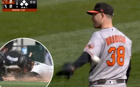 Orioles Surrender Run in Unbelievable Error