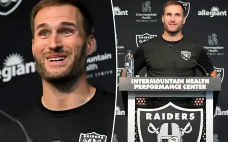Raiders QB Kirk Cousins Excited to Collaborate with Fernando Mendoza