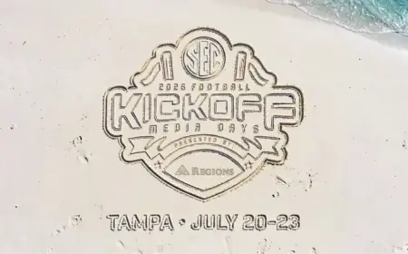 SEC Unveils 2026 Football Media Days Appearance Schedule