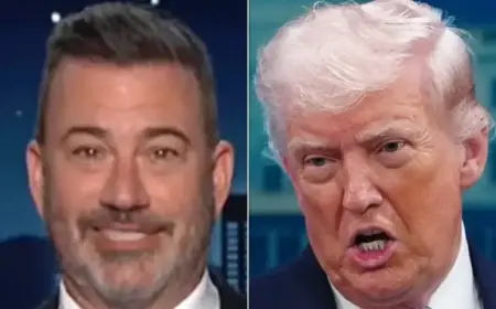 Jimmy Kimmel Challenges Trump with His Own Words Post-Iran Retreat