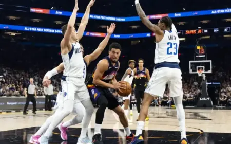 John Poulakidas Shines with 23 Points Despite Mavericks’ Defeat to Suns