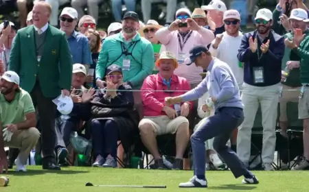 Justin Thomas Stuns with Masters Par 3 Ace Against Spieth and Homa