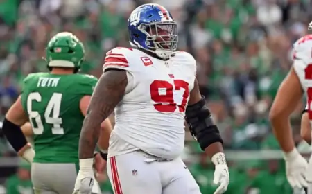 Giants Dismiss Dexter Lawrence Contract Increase