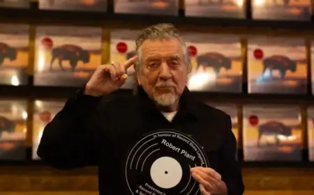 Rock Icon Surprises Cardiff Record Store, Plans for a ‘Pint of Brains’