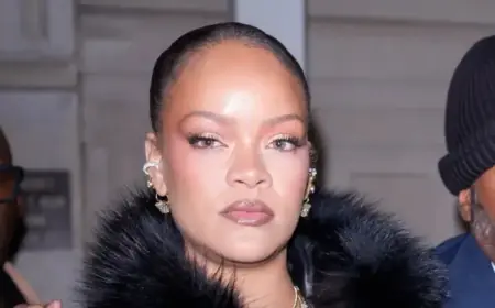 Rihanna’s Baby Stuns in Vintage Dior Outfit